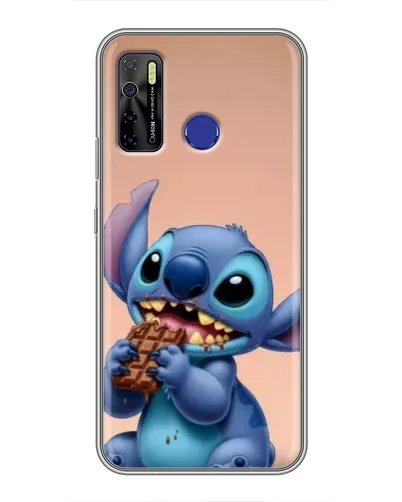 Чохол для TECNO Camon 15 з картинкою «Стіч їсть шоколад» Чохол для TECNO Camon 15 з картинкою «Стіч їсть шоколад»