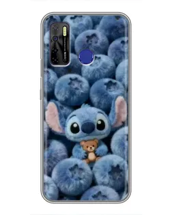 Чохол для TECNO Camon 15 з картинкою «Стіч та лохина»
