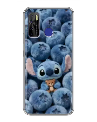 Чохол для TECNO Camon 15 з картинкою «Стіч та лохина» Чохол для TECNO Camon 15 з картинкою «Стіч та лохина»