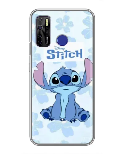 Чохол для TECNO Camon 15 з картинкою «Stitch серед квітів» Чохол для TECNO Camon 15 з картинкою «Stitch серед квітів»