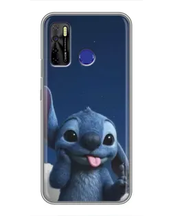 Чохол для TECNO Camon 15 з картинкою «Стіч у хмарах»