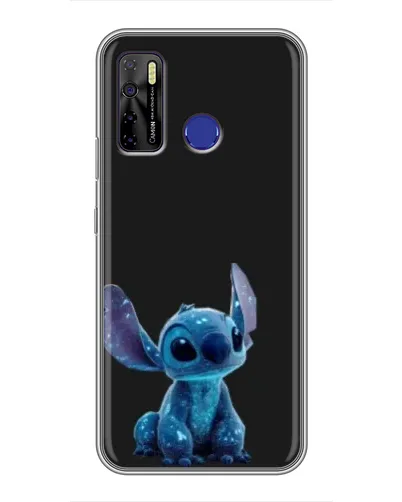 Чохол для TECNO Camon 15 з картинкою «Стіч на чорному» Чохол для TECNO Camon 15 з картинкою «Стіч на чорному»