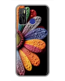 Чохол для TECNO Camon 15 з картинкою «Райдужна квітка» Чохол для TECNO Camon 15 з картинкою «Райдужна квітка»