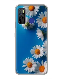 Чохол для TECNO Camon 15 з картинкою «Білосніжні маргаритки» Чохол для TECNO Camon 15 з картинкою «Білосніжні маргаритки»