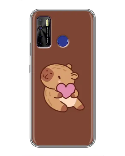 Чохол для TECNO Camon 15 з картинкою «Капібара з серцем» Чохол для TECNO Camon 15 з картинкою «Капібара з серцем»