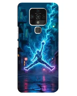 Чехол для TECNO Camon 16 Pro с картинкой «Jordan Gold Jumpman» Чехол для TECNO Camon 16 Pro с картинкой «Jordan Gold Jumpman»