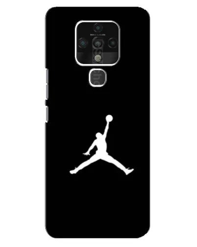 Чехол для TECNO Camon 16 Pro с картинкой «Jordan Silhouette»