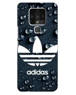 Чехол для TECNO Camon 16 Pro с картинкой «Adidas Trefoil Blue»