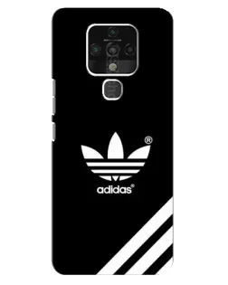 Чехол для TECNO Camon 16 Pro с картинкой «Adidas с диагональными полосами»