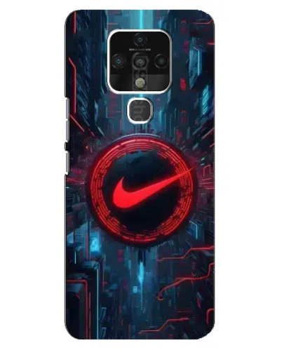 Чехол для TECNO Camon 16 Pro с картинкой «Техногенный стиль Nike»