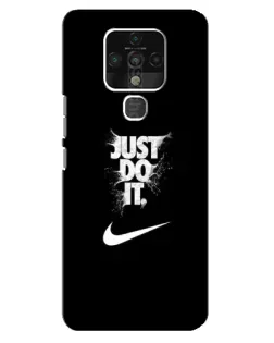 Чехол для TECNO Camon 16 Pro с картинкой «Текстовый принт Nike» Чехол для TECNO Camon 16 Pro с картинкой «Текстовый принт Nike»