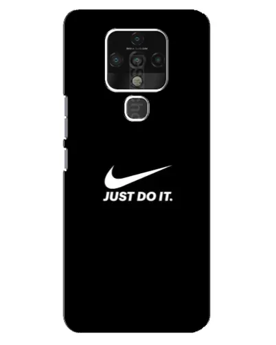 Чехол для TECNO Camon 16 Pro с картинкой «Минимализм от Nike»