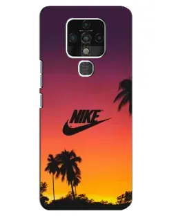 Чехол для TECNO Camon 16 Pro с картинкой «Nike на закате солнца» Чехол для TECNO Camon 16 Pro с картинкой «Nike на закате солнца»