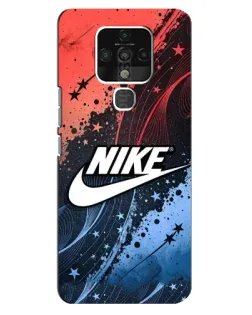 Чехол для TECNO Camon 16 Pro с картинкой «Градиентный принт Найк» Чехол для TECNO Camon 16 Pro с картинкой «Градиентный принт Найк»
