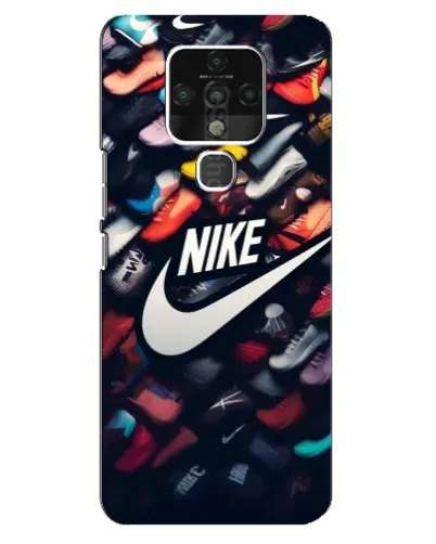 Чехол для TECNO Camon 16 Pro с картинкой «Коллекция кроссовок Nike»