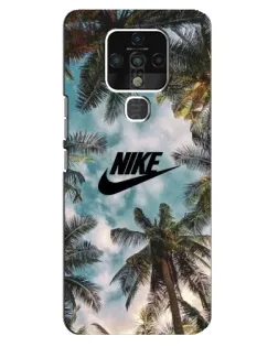 Чехол для TECNO Camon 16 Pro с картинкой «Тропический принт Nike» Чехол для TECNO Camon 16 Pro с картинкой «Тропический принт Nike»