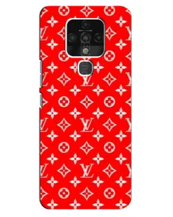 Чехол для TECNO Camon 16 Pro с картинкой «Яркий паттерн LV» Чехол для TECNO Camon 16 Pro с картинкой «Яркий паттерн LV»