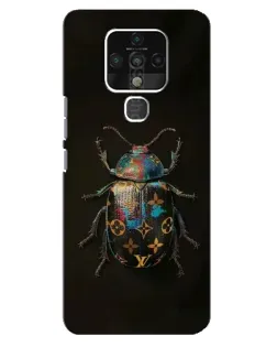 Чехол для TECNO Camon 16 Pro с картинкой «LV — мраморный принт»