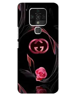 Чохол для TECNO Camon 16 Pro з картинкою «Gucci — неонова троянда» Чохол для TECNO Camon 16 Pro з картинкою «Gucci — неонова троянда»
