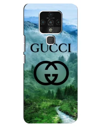 Чохол для TECNO Camon 16 Pro з картинкою «Gucci — гірський пейзаж»