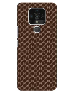 Чохол для TECNO Camon 16 Pro з картинкою «Gucci — шоколадна сітка» Чохол для TECNO Camon 16 Pro з картинкою «Gucci — шоколадна сітка»