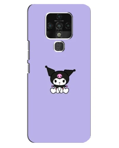 Чехол для TECNO Camon 16 Pro с картинкой «Kuromi — фиолетовый минимализм» Чехол для TECNO Camon 16 Pro с картинкой «Kuromi — фиолетовый минимализм»
