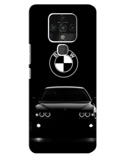 Чехол для TECNO Camon 16 Pro с картинкой «BMW — взгляд из темноты»