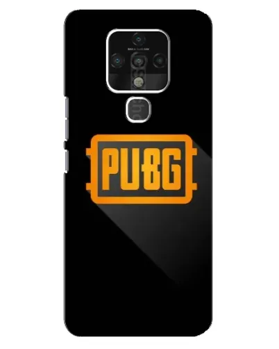 Чехол для TECNO Camon 16 Pro с картинкой «PUBG — рамка лого»