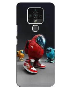 Чехол для TECNO Camon 16 Pro с картинкой «Among Us — 3D стиль» Чехол для TECNO Camon 16 Pro с картинкой «Among Us — 3D стиль»