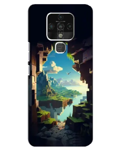 Чехол для TECNO Camon 16 Pro с картинкой «Вид из пещеры» Чехол для TECNO Camon 16 Pro с картинкой «Вид из пещеры»