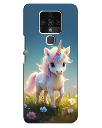 Чехол для TECNO Camon 16 Pro с картинкой «Единорог на поляне» Чехол для TECNO Camon 16 Pro с картинкой «Единорог на поляне»
