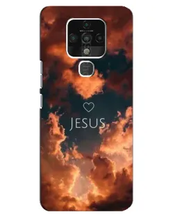Чехол для TECNO Camon 16 Pro с картинкой «Сияние Имени Jesus» Чехол для TECNO Camon 16 Pro с картинкой «Сияние Имени Jesus»