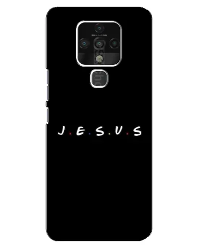 Чехол для TECNO Camon 16 Pro с картинкой «Точки веры J.E.S.U.S.» Чехол для TECNO Camon 16 Pro с картинкой «Точки веры J.E.S.U.S.»
