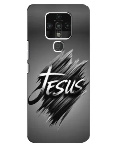 Чехол для TECNO Camon 16 Pro с картинкой «Надпись Jesus Graffiti» Чехол для TECNO Camon 16 Pro с картинкой «Надпись Jesus Graffiti»