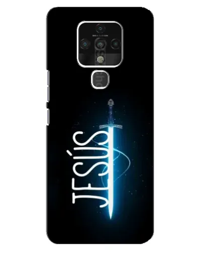 Чехол для TECNO Camon 16 Pro с картинкой «Меч Духа Jesus» Чехол для TECNO Camon 16 Pro с картинкой «Меч Духа Jesus»