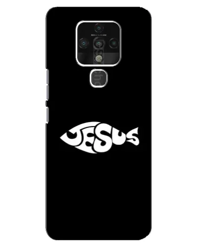 Чехол для TECNO Camon 16 Pro с картинкой «Рыба Jesus» Чехол для TECNO Camon 16 Pro с картинкой «Рыба Jesus»