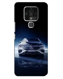 Чехол для TECNO Camon 16 Pro с картинкой «Ночной Mercedes EQ» Чехол для TECNO Camon 16 Pro с картинкой «Ночной Mercedes EQ»