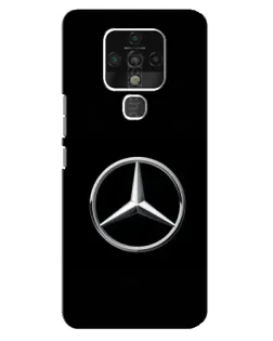 Чехол для TECNO Camon 16 Pro с картинкой «Mercedes классический лого» Чехол для TECNO Camon 16 Pro с картинкой «Mercedes классический лого»
