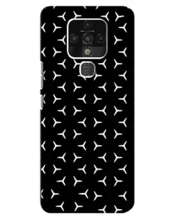 Чехол для TECNO Camon 16 Pro с картинкой «Mercedes паттерн звезд» Чехол для TECNO Camon 16 Pro с картинкой «Mercedes паттерн звезд»