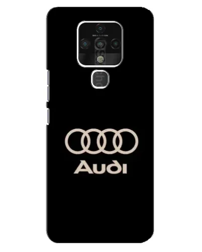 Чехол для TECNO Camon 16 Pro с картинкой «Audi — золотой логотип» Чехол для TECNO Camon 16 Pro с картинкой «Audi — золотой логотип»