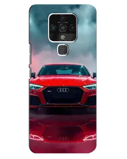 Чехол для TECNO Camon 16 Pro с картинкой «Audi RS — красный стиль» Чехол для TECNO Camon 16 Pro с картинкой «Audi RS — красный стиль»