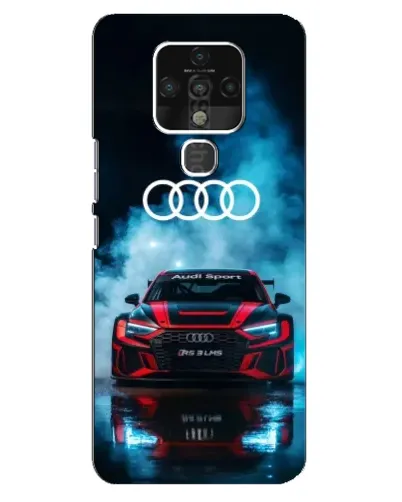 Чехол для TECNO Camon 16 Pro с картинкой «Audi Sport — неон» Чехол для TECNO Camon 16 Pro с картинкой «Audi Sport — неон»