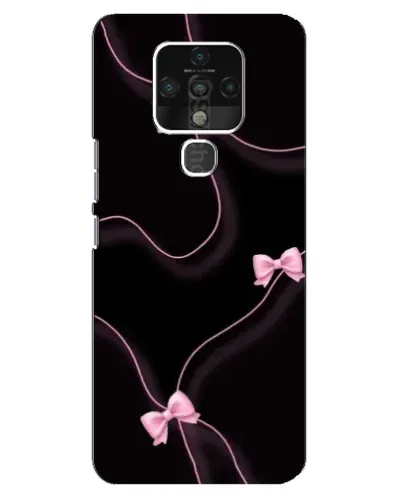 Чехол для TECNO Camon 16 Pro с картинкой «Розовые ленты»