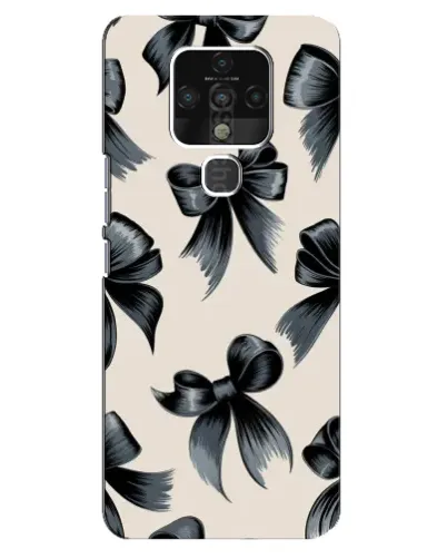 Чехол для TECNO Camon 16 Pro с картинкой «Банты Coquette»