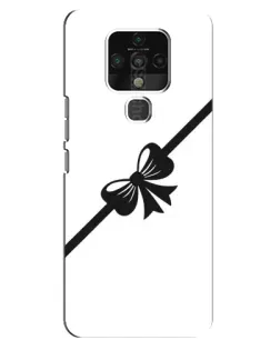 Чехол для TECNO Camon 16 Pro с картинкой «Диагональный бант»