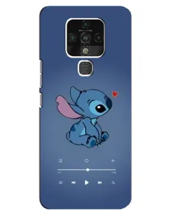 Чохол для TECNO Camon 16 Pro з картинкою «Музичний Stitch» Чохол для TECNO Camon 16 Pro з картинкою «Музичний Stitch»