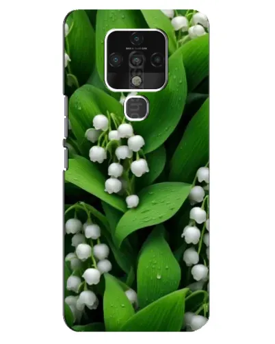 Чехол для TECNO Camon 16 Pro с картинкой «Ландыши в зелени» Чехол для TECNO Camon 16 Pro с картинкой «Ландыши в зелени»