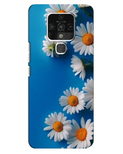 Чехол для TECNO Camon 16 Pro с картинкой «Белоснежные маргаритки» Чехол для TECNO Camon 16 Pro с картинкой «Белоснежные маргаритки»