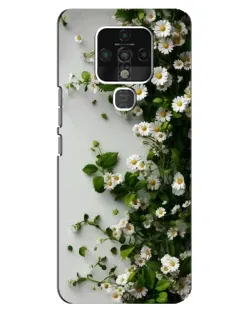 Чехол для TECNO Camon 16 Pro с картинкой «Ветка мелких белых цветов» Чехол для TECNO Camon 16 Pro с картинкой «Ветка мелких белых цветов»