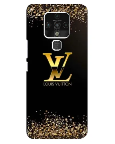 Чехол для TECNO Camon 16 SE с картинкой «LV — золотые искры» Чехол для TECNO Camon 16 SE с картинкой «LV — золотые искры»
